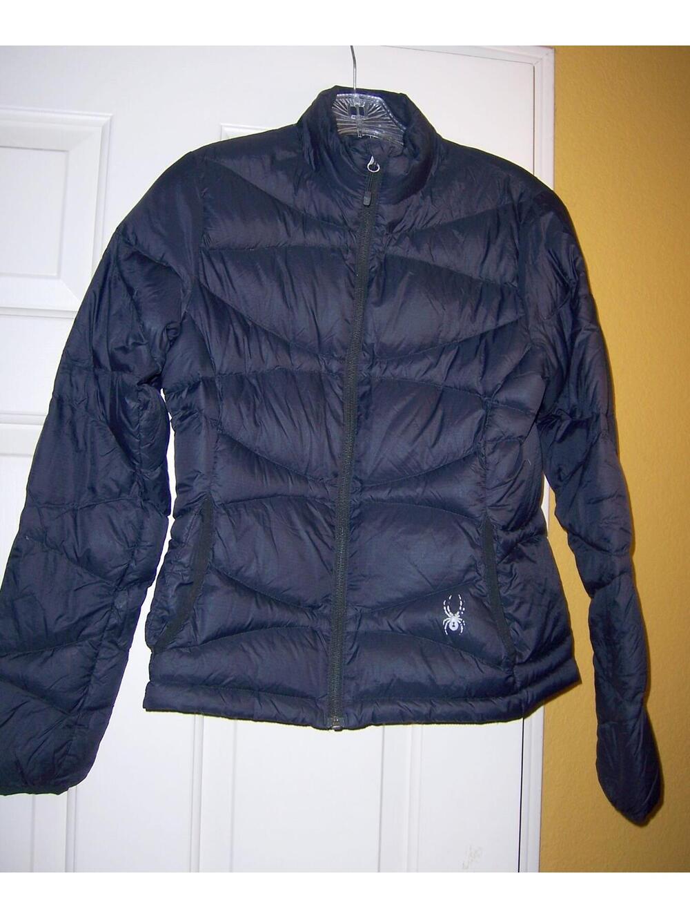 Spyder Women's Short Quilted Down Puffer Jacket - XS